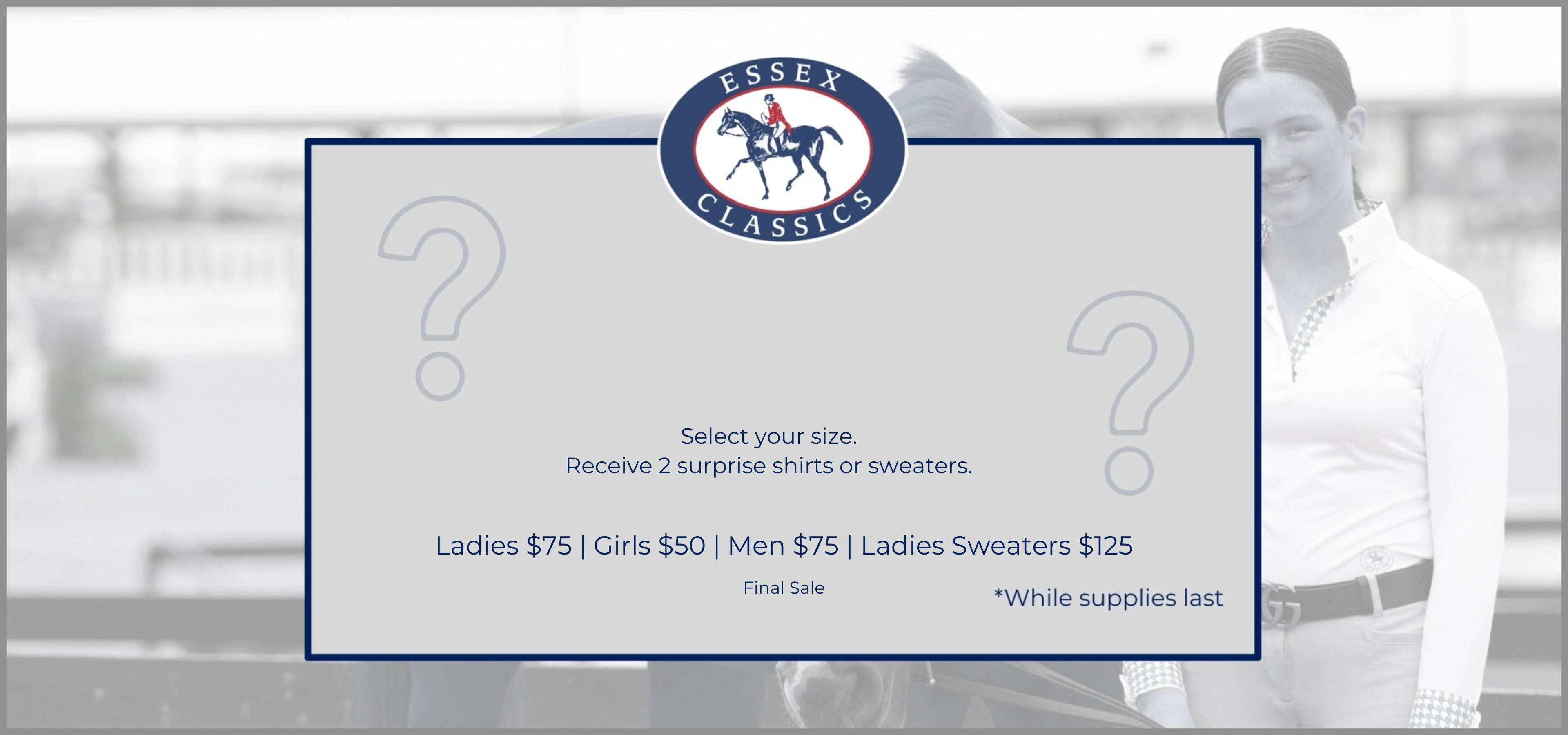 Mystery Style Sale