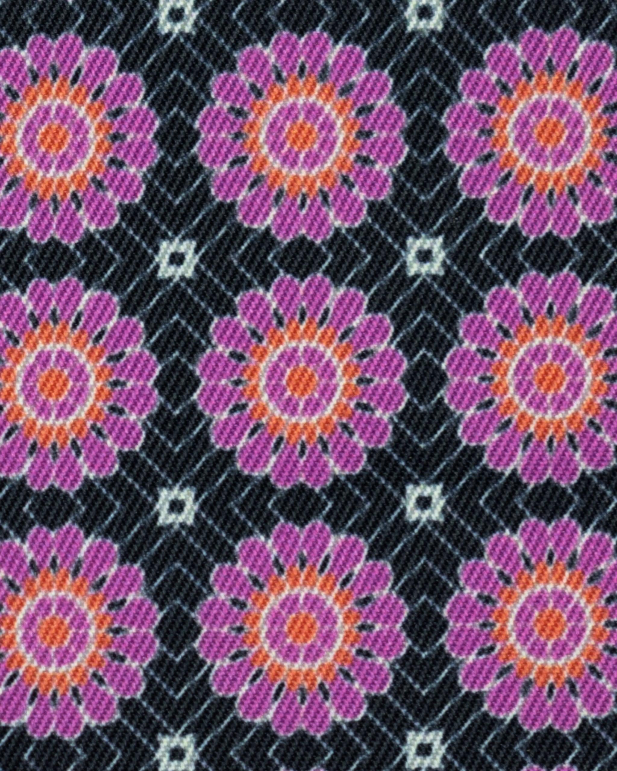 Rosettes Girls Plum "Luna" Performance Short Sleeve Show Shirt