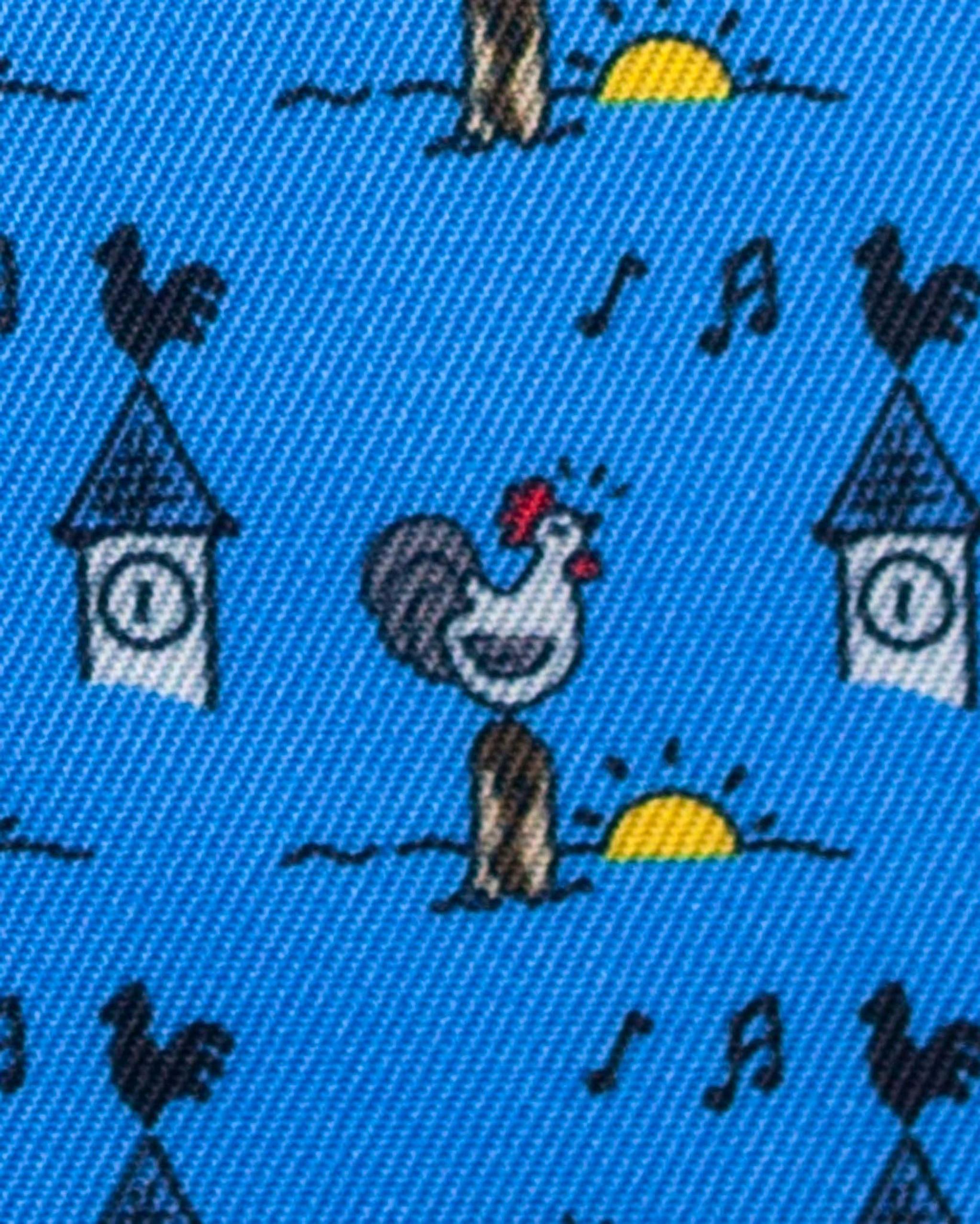 Cock-a-Doodle-Do Ladies Talent Yarn Straight Collar Long Sleeve Show Shirt