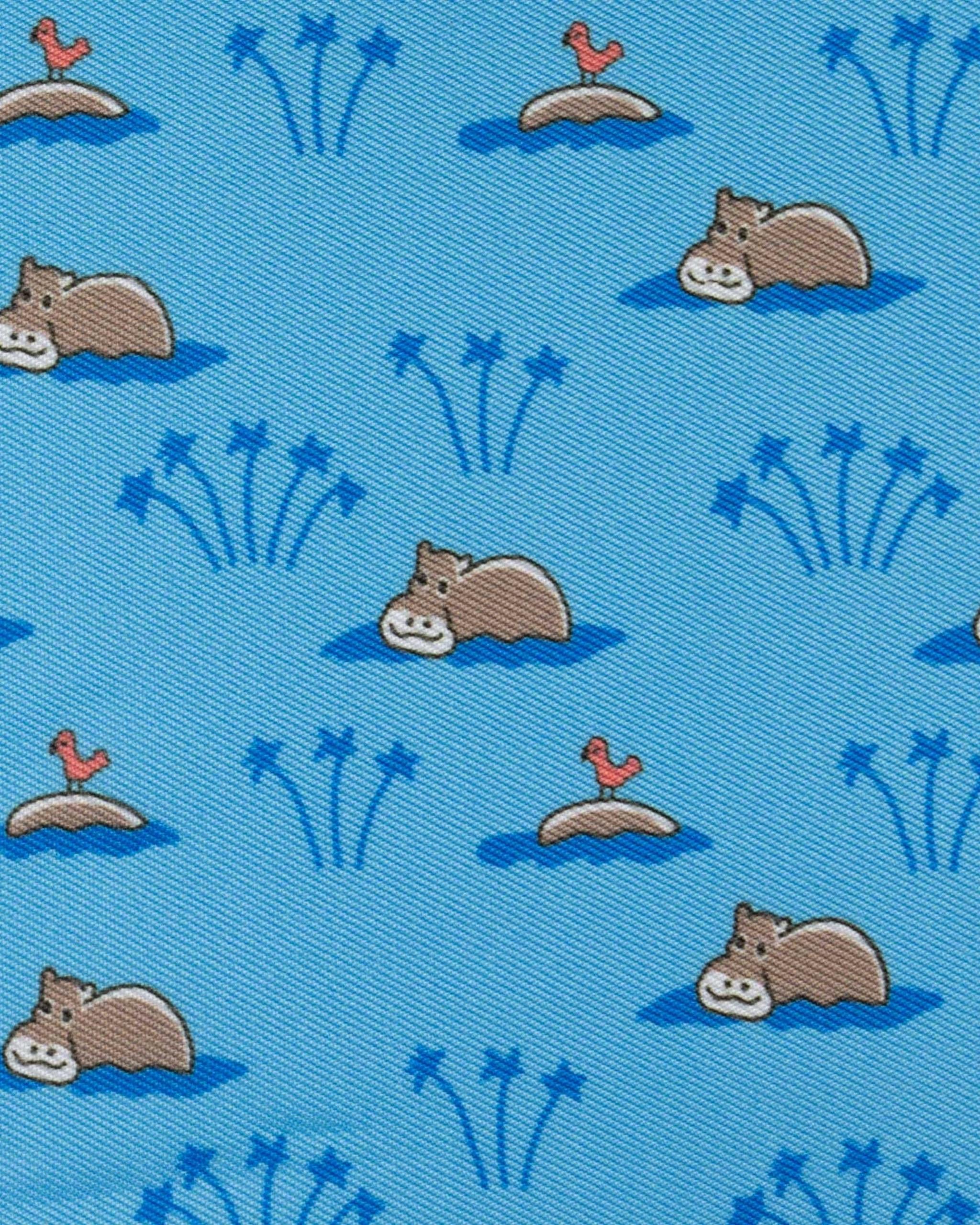 Swimming Hippos Girls Long Sleeve Talent Yarn Show Shirt