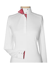 Beacon Hill Lucky Ladies Talent Yarn Wrap Collar Show Shirt