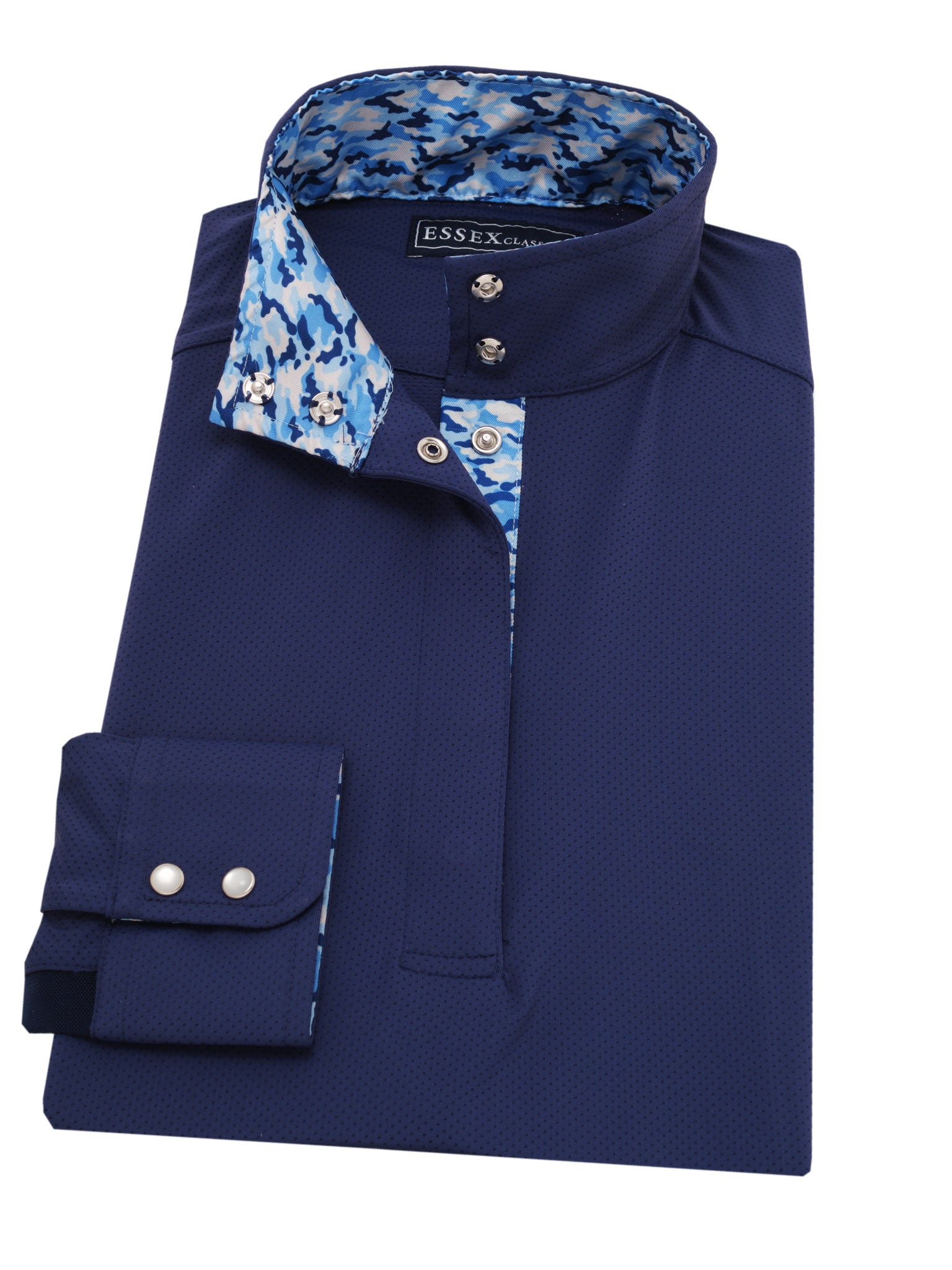 Camo Ladies "Dusk" Navy Performance Show Shirt