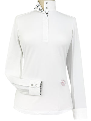 Unicorns Ladies Talent Yarn Straight Collar Long Sleeve Show Shirt