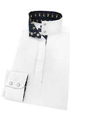 Chi Chi Ladies Talent Yarn Straight Collar Long Sleeve Show Shirt