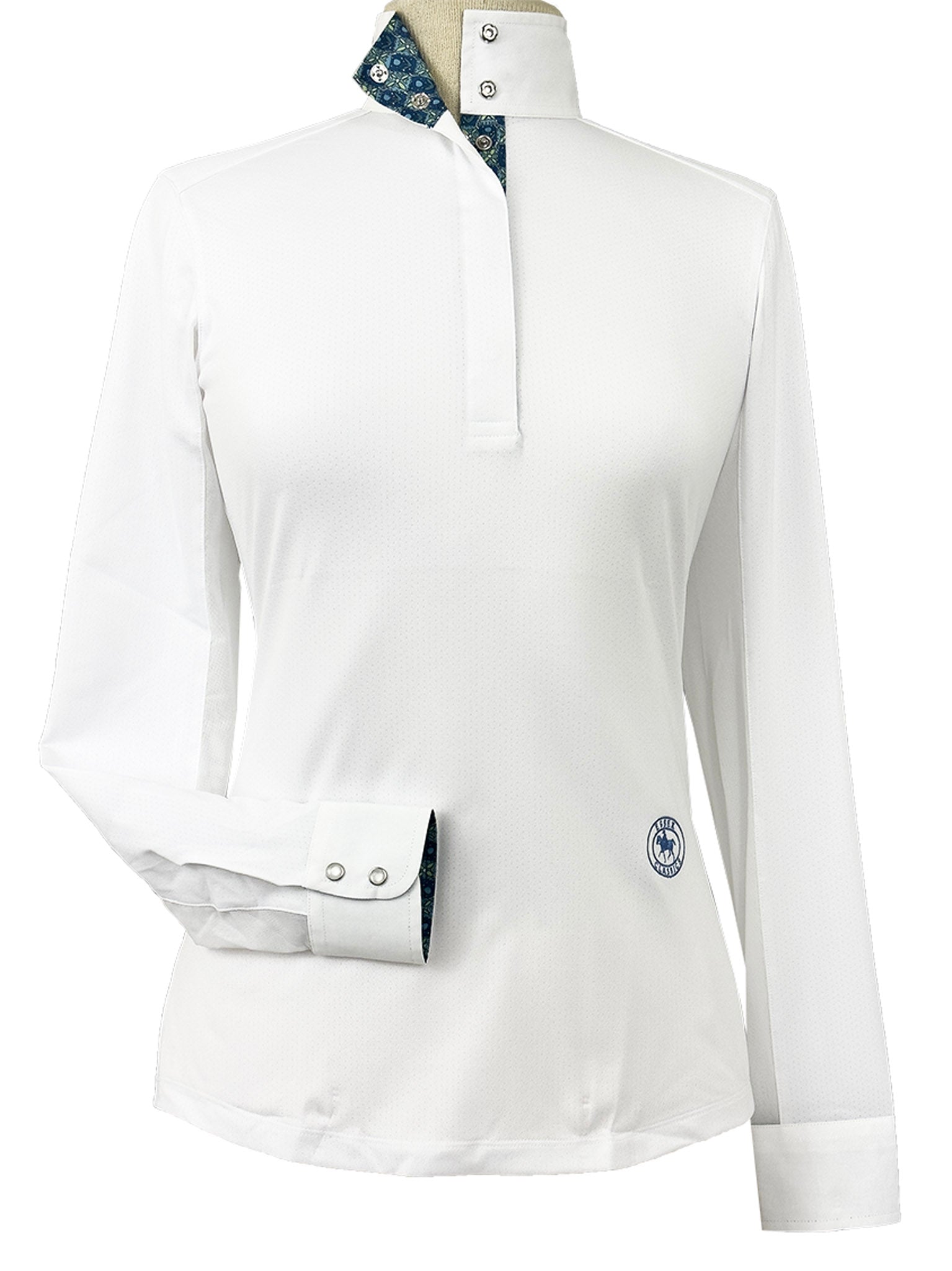 Gallop Garden Ladies Talent Yarn Straight Collar Long Sleeve Show Shirt