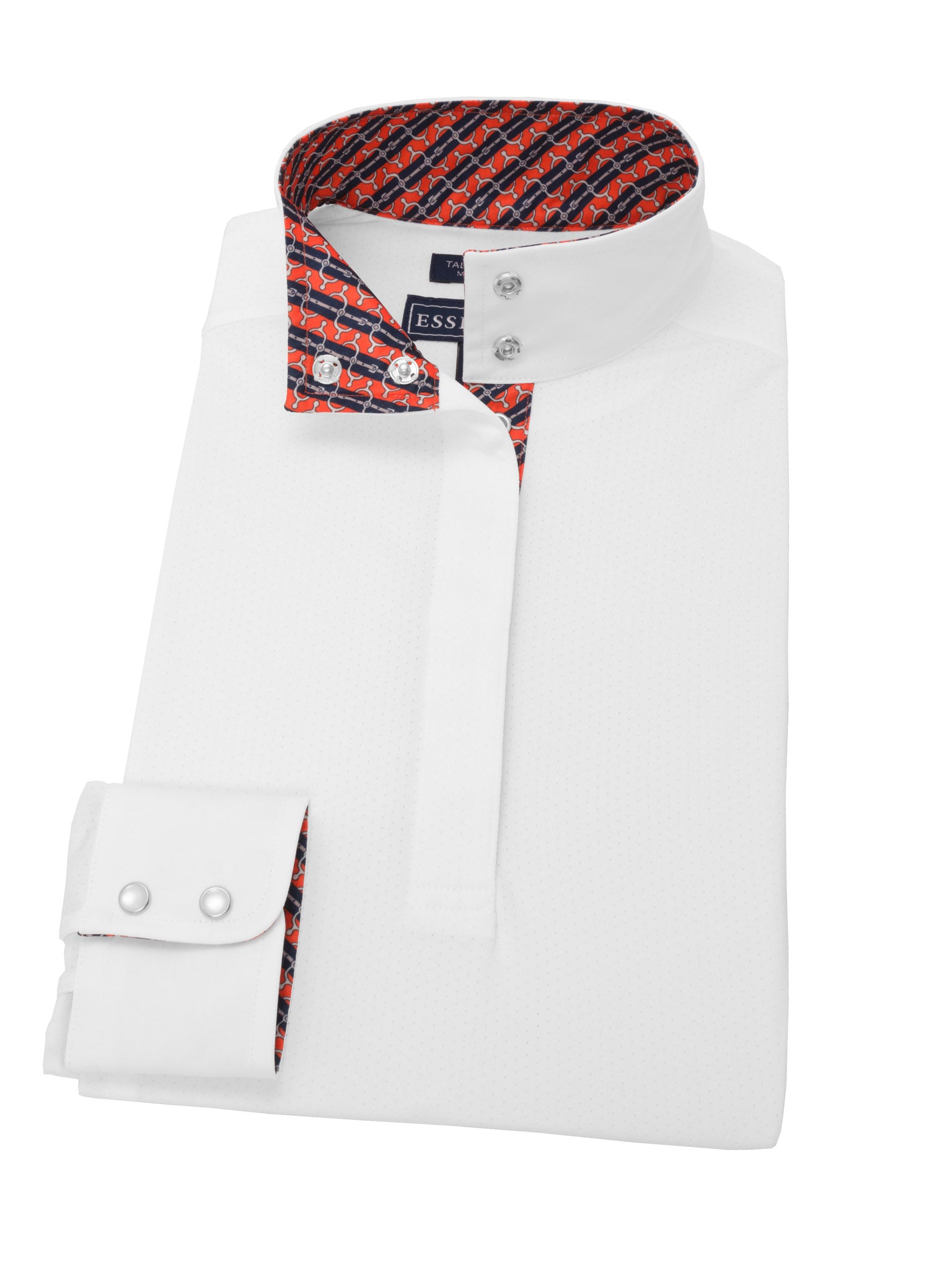 Essex Classics  Cozy Cup Season Ladies Talent Yarn Straight Collar Long Sleeve Show Shirt