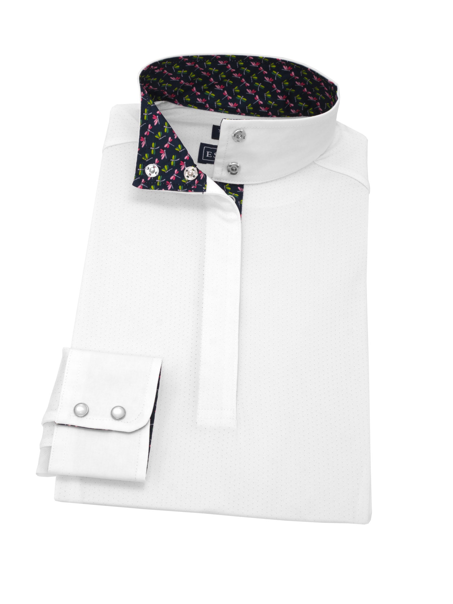 Dragonfly Ladies Talent Yarn Straight Collar Long Sleeve Show Shirt