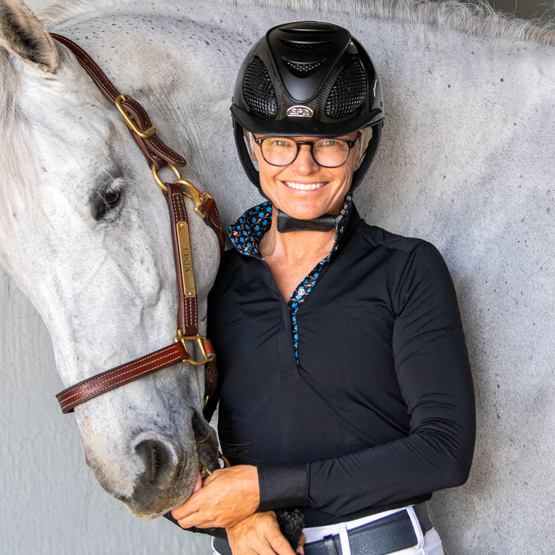 Cure for Cancer Ladies "Dusk" Black Performance Show Shirt