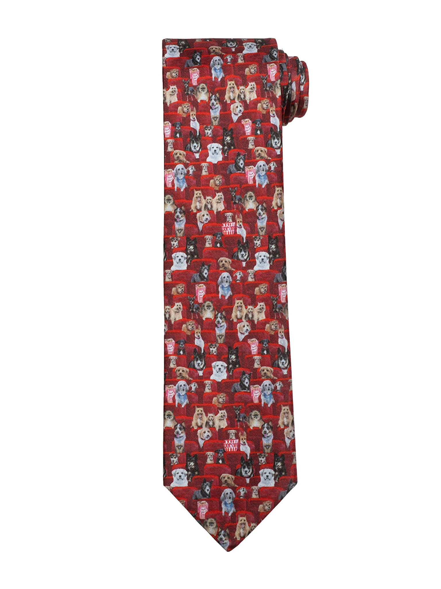 Danny & Ron's Rescue In the Theater Men's Necktie