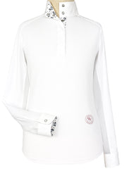 Unicorns Girls Talent Yarn Straight Collar Long Sleeve Show Shirt