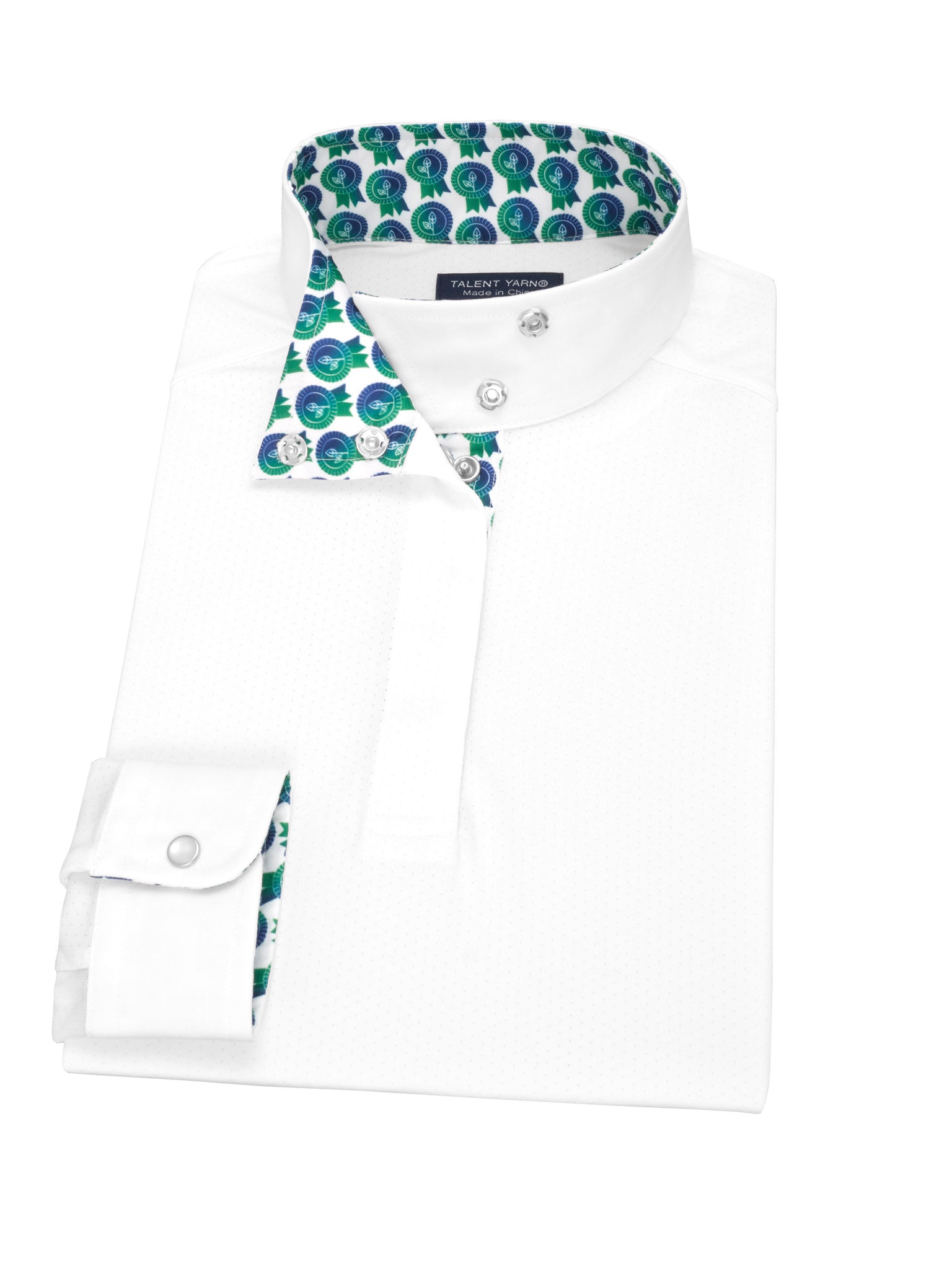 Green is the New Blue Girls Talent Yarn Long Sleeve Show Shirt