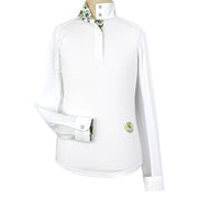 Dino World Girls Talent Yarn Straight Collar Long Sleeve Show Shirt