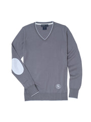 Slate Grey Trey V-Neck Sweater