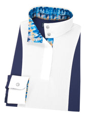 Tie-Dye Girls Navy "Luna" Performance Show Shirt