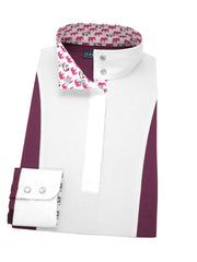 Peeps 2  Ladies Plum "Luna" Performance Show Shirt