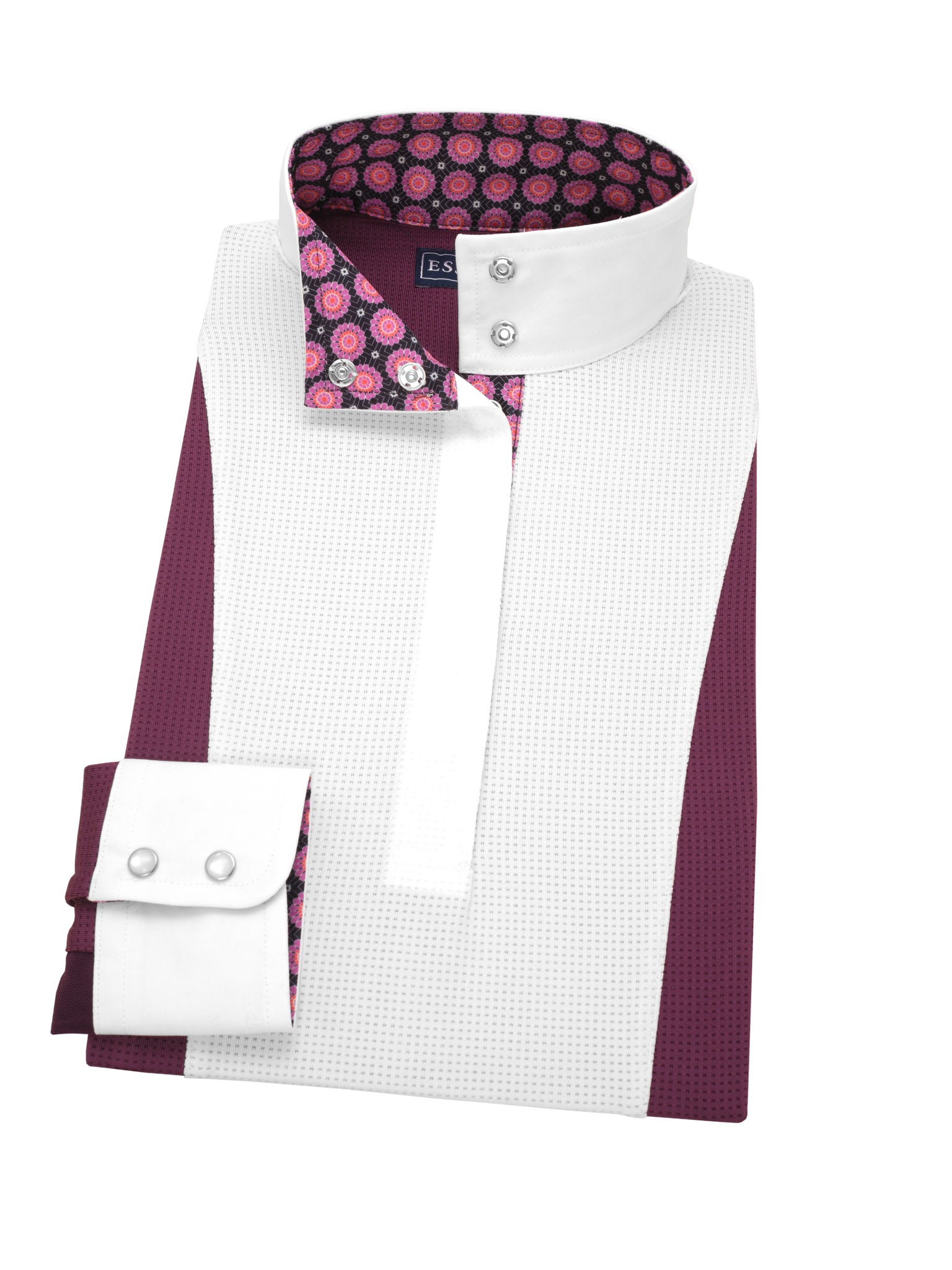 Rosettes Girls Plum "Luna" Performance Show Shirt