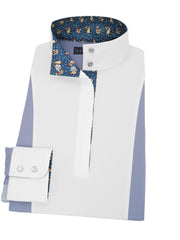 ChiChi Ladies "Luna" Light Blue Performance Show Shirt