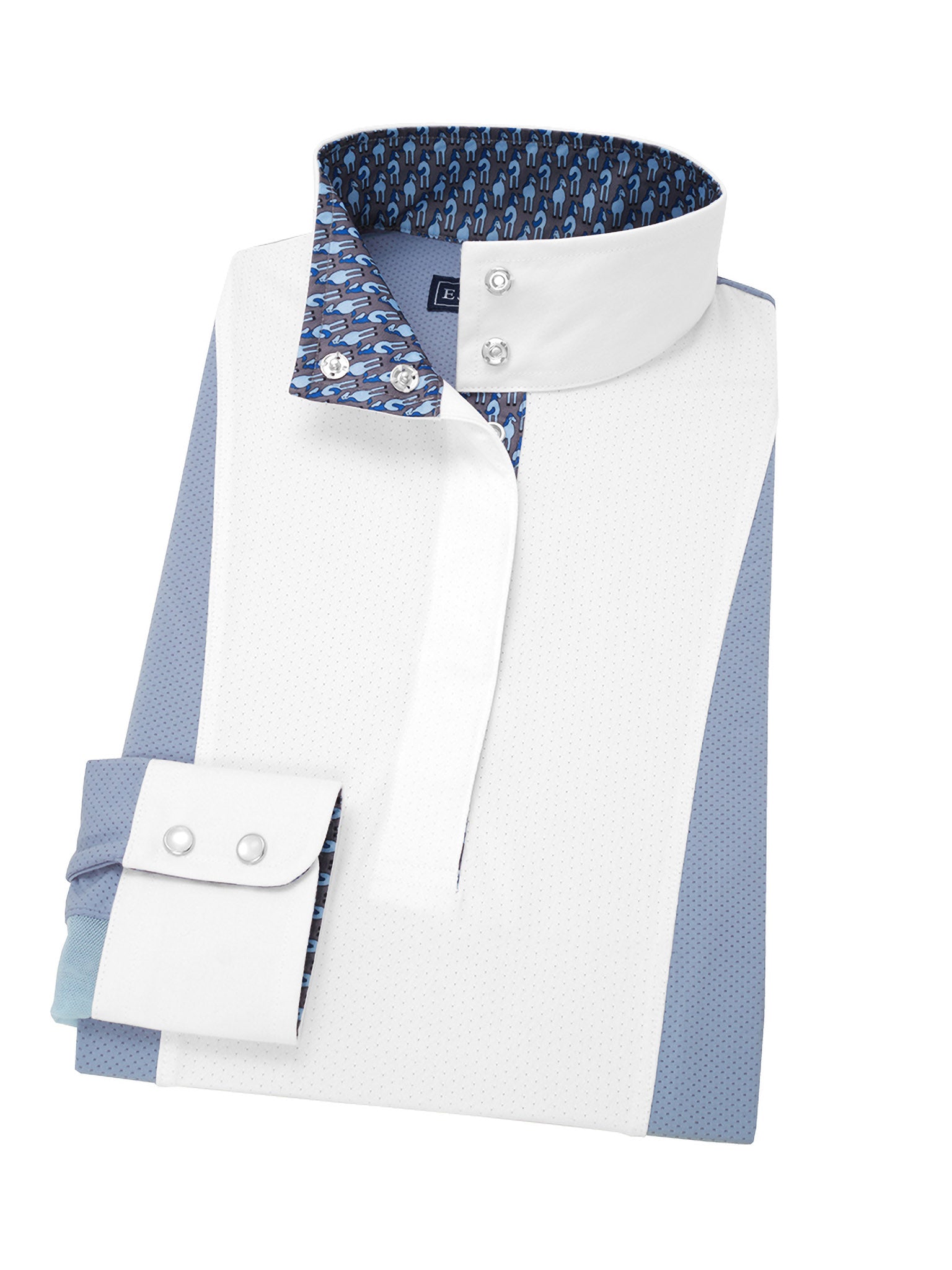 Looking Back Ladies "Luna" Light Blue Performance Show Shirt