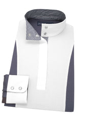 Houndstooth Ladies Dark Grey "Luna" Performance Show Shirt