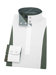 Houndstooth  Ladies Sage Green "Luna" Performance Show Shirt