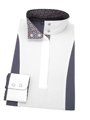 Stirrups Girls Dark Grey "Luna" Performance Show Shirt