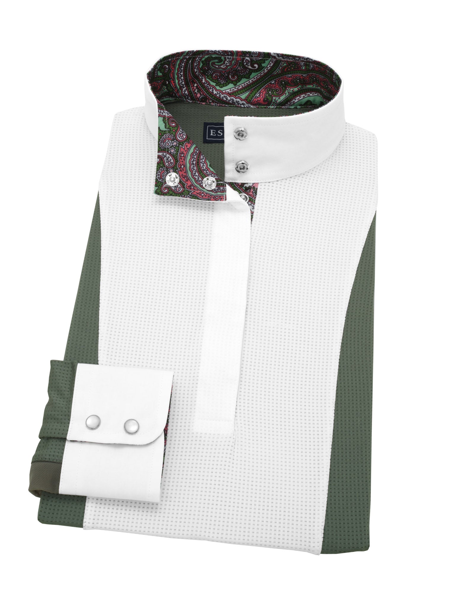 Paisley  Ladies Green "Luna" Performance Show Shirt