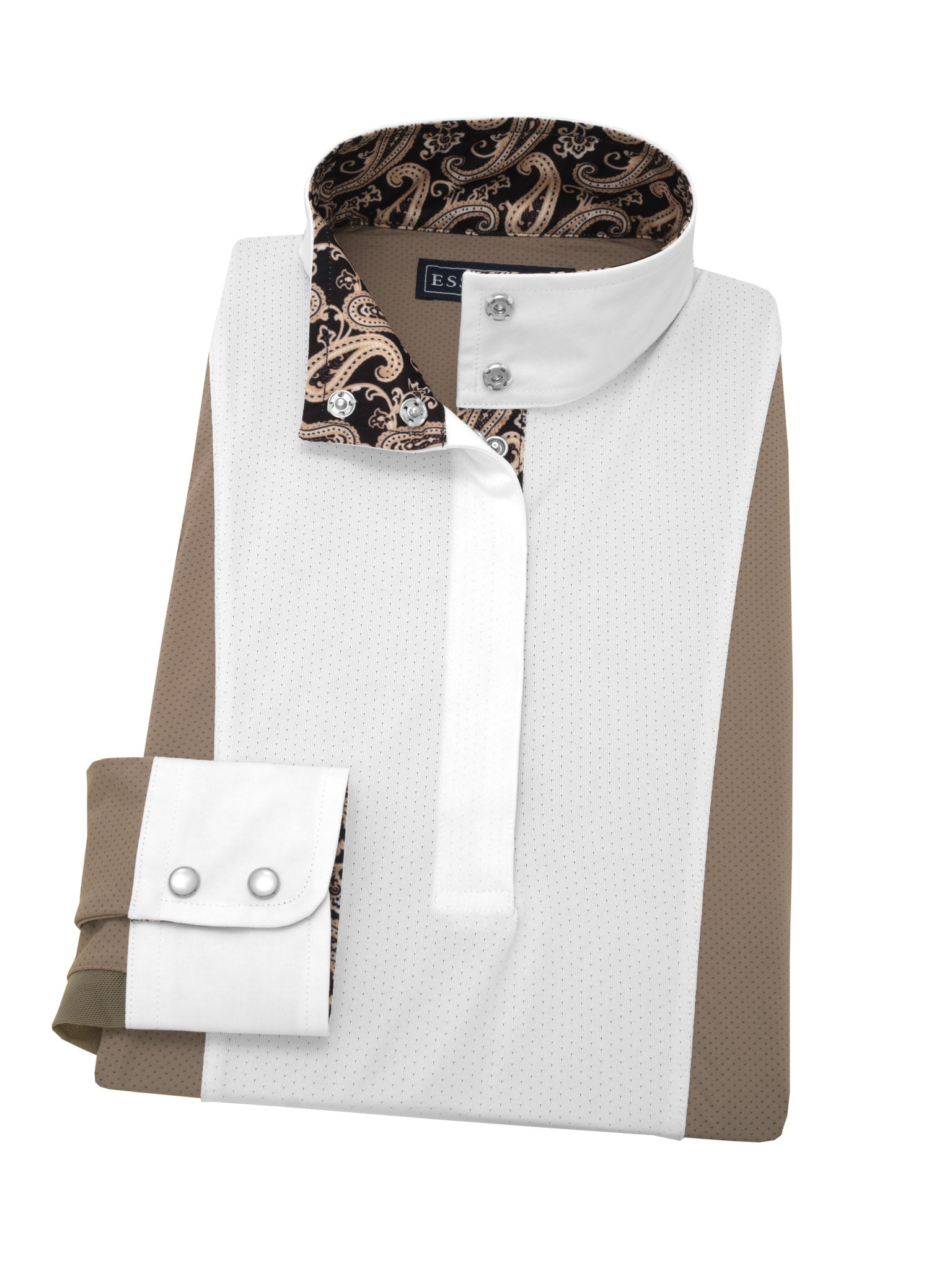 Paisley Ladies Tan "Luna" Performance Show Shirt