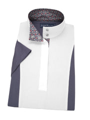 Stirrups Ladies Dark Grey "Luna" Short Sleeve Performance Show Shirt