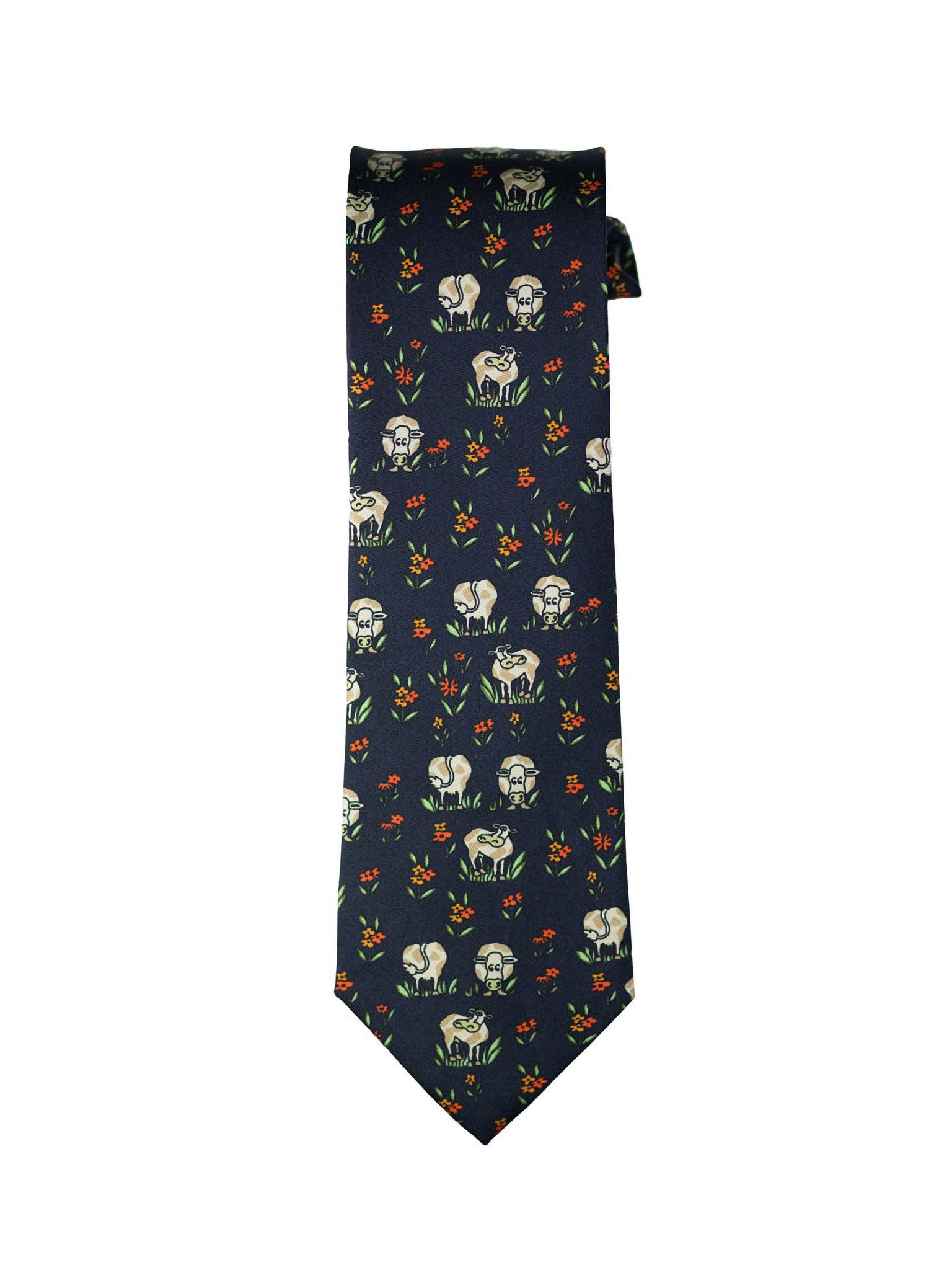 Happy Cows and Bulls Men's Necktie