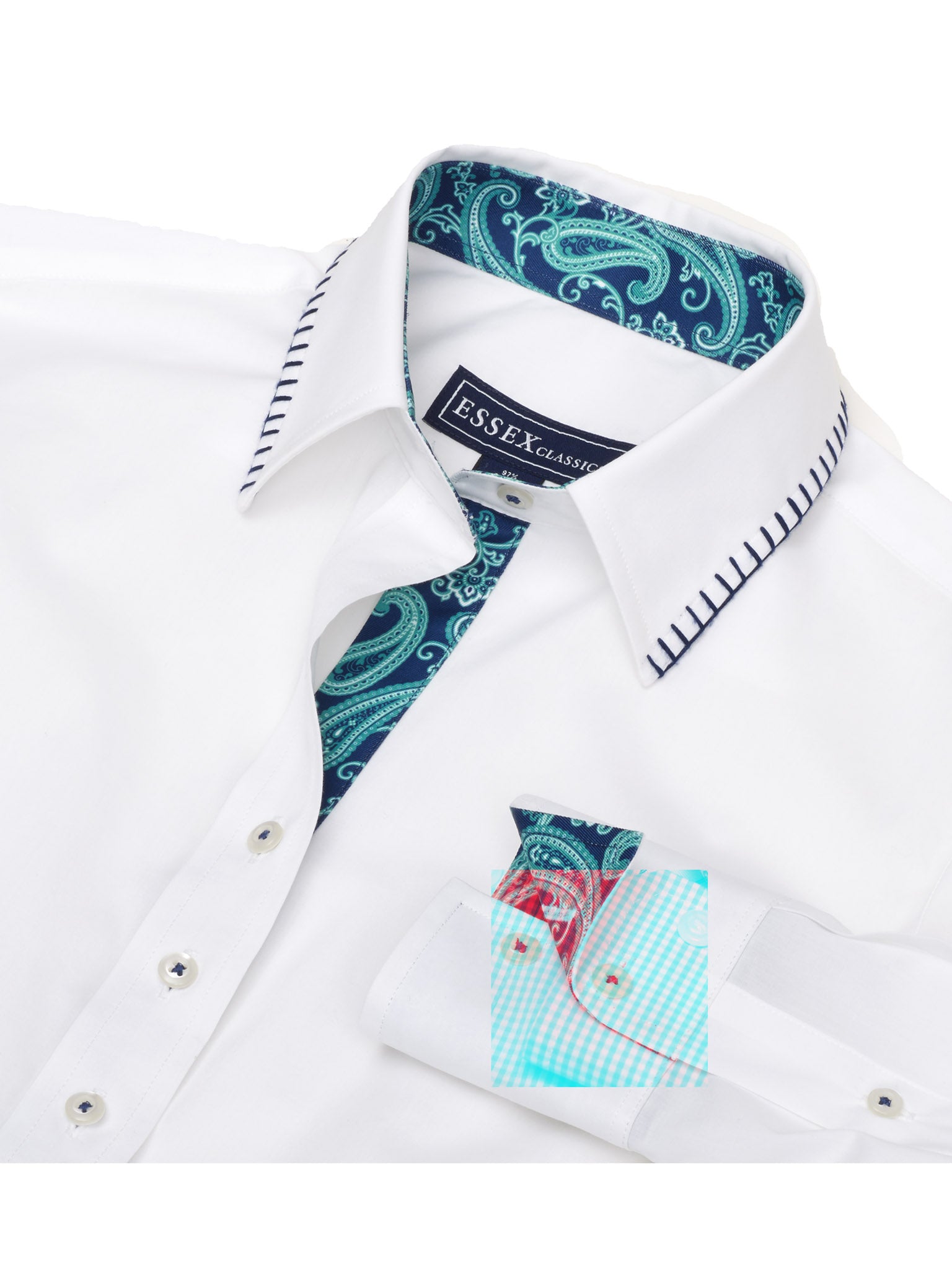 Dora Solid White Tailored Shirt