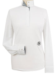 Bit By Bit Ladies Talent Yarn Straight Collar Long Sleeve Show Shirt