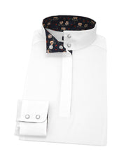 Happy Cows Ladies Talent Yarn Straight Collar Long Sleeve Show Shirt
