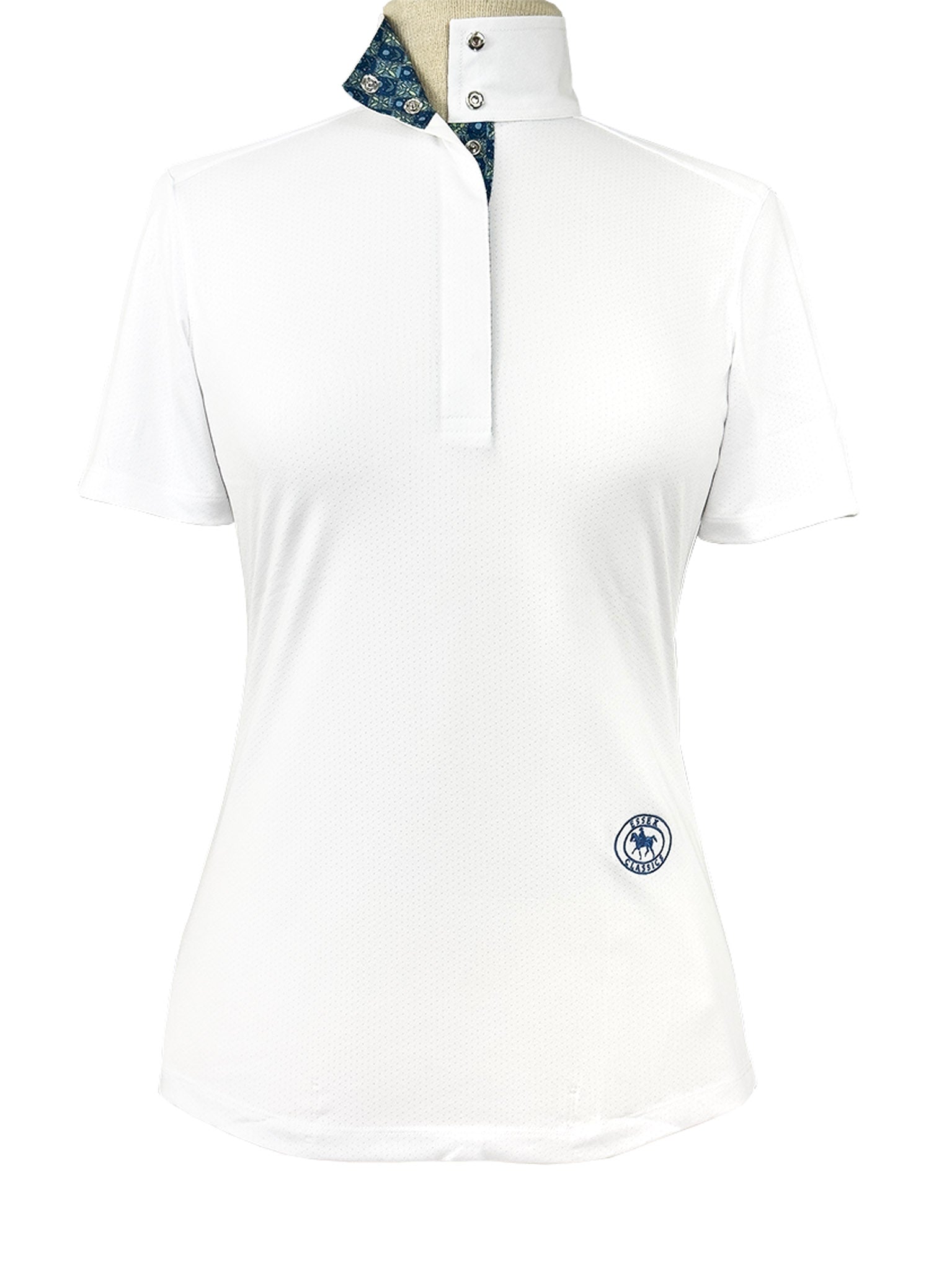 Gallop Garden Ladies Talent Yarn Straight Collar Short Sleeve Show Shirt