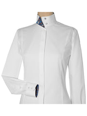 Princess Paisley Ladies Fitted Straight Collar Show Shirt