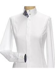 Princess Flora Ladies Fitted Straight Collar Show Shirt
