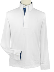 Men's Braided Reins & Bits Talent Yarn Long Sleeve Show Shirt