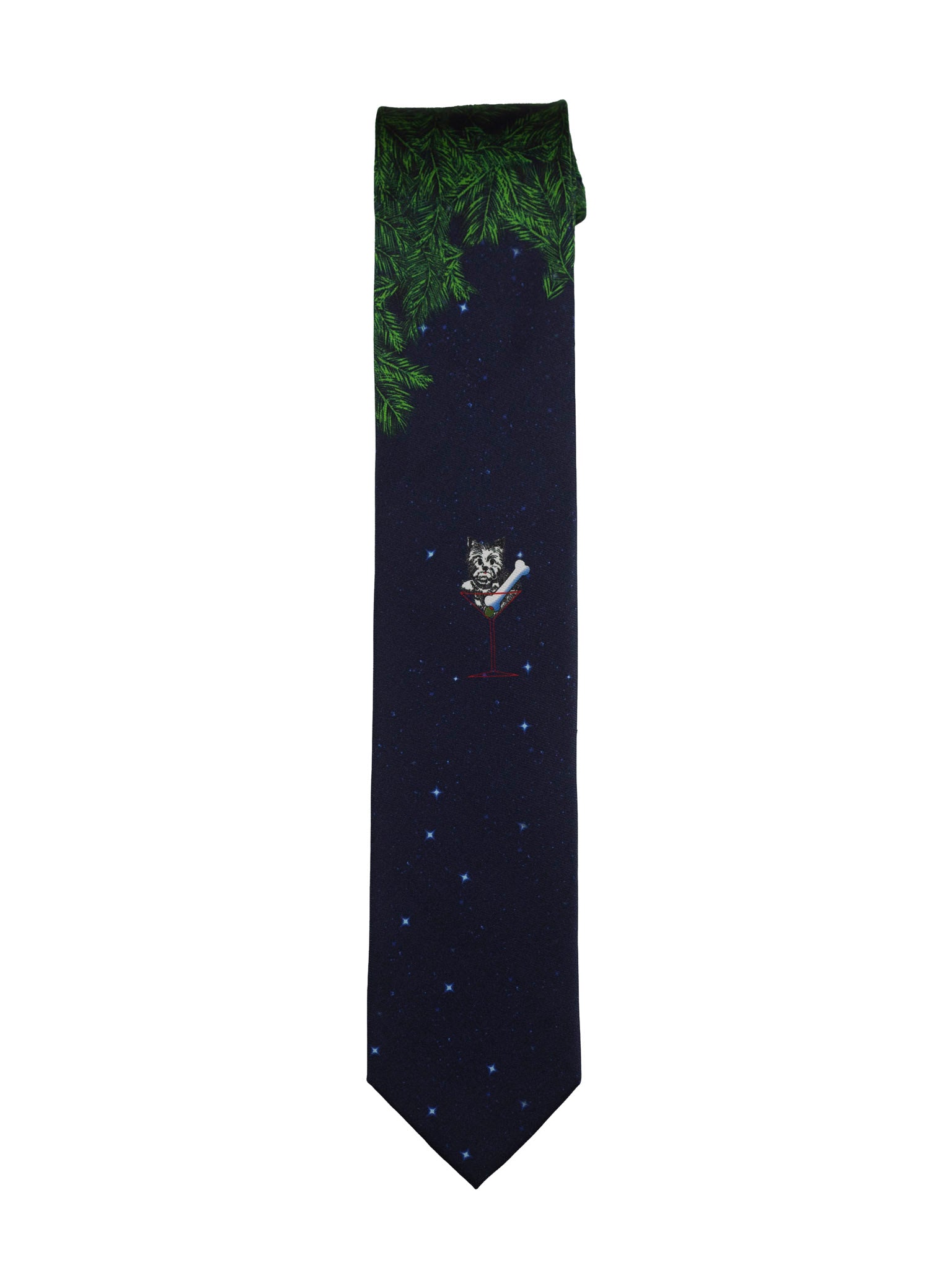 Danny & Ron's Rescue Martinis and Mutts Men's Necktie