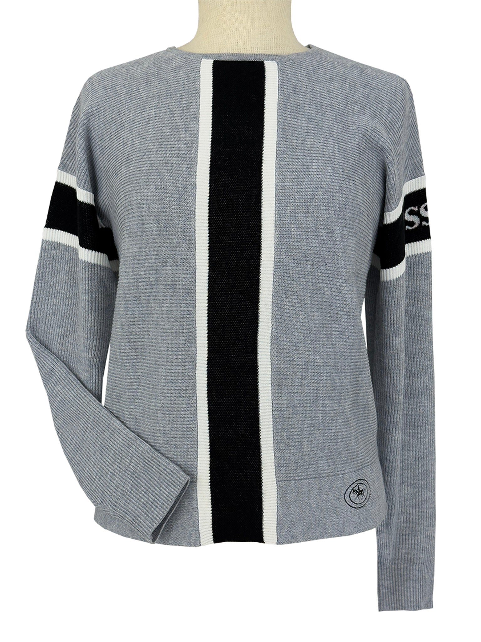 Essex Logo Sweater - Grey