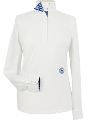 Essex Energy Ladies Talent Yarn Wrap Collar Long Sleeve Show Shirt