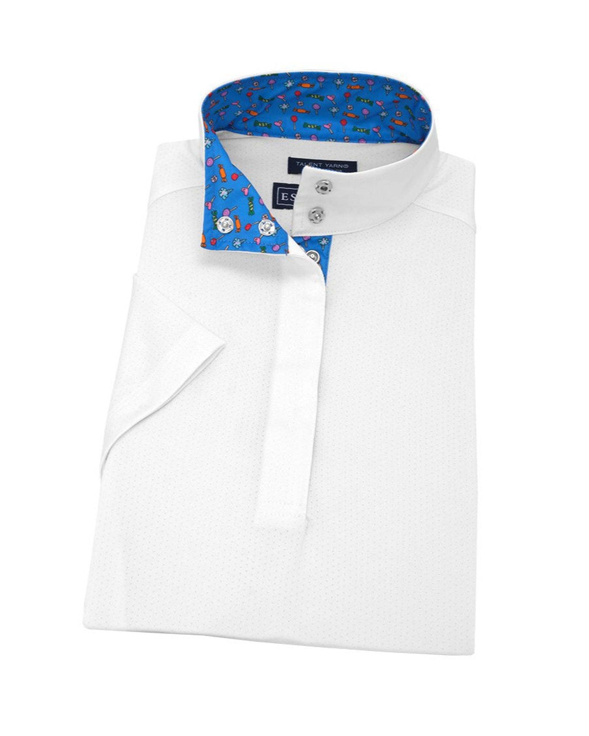 Sweets White Short Sleeve Girls Show Shirt