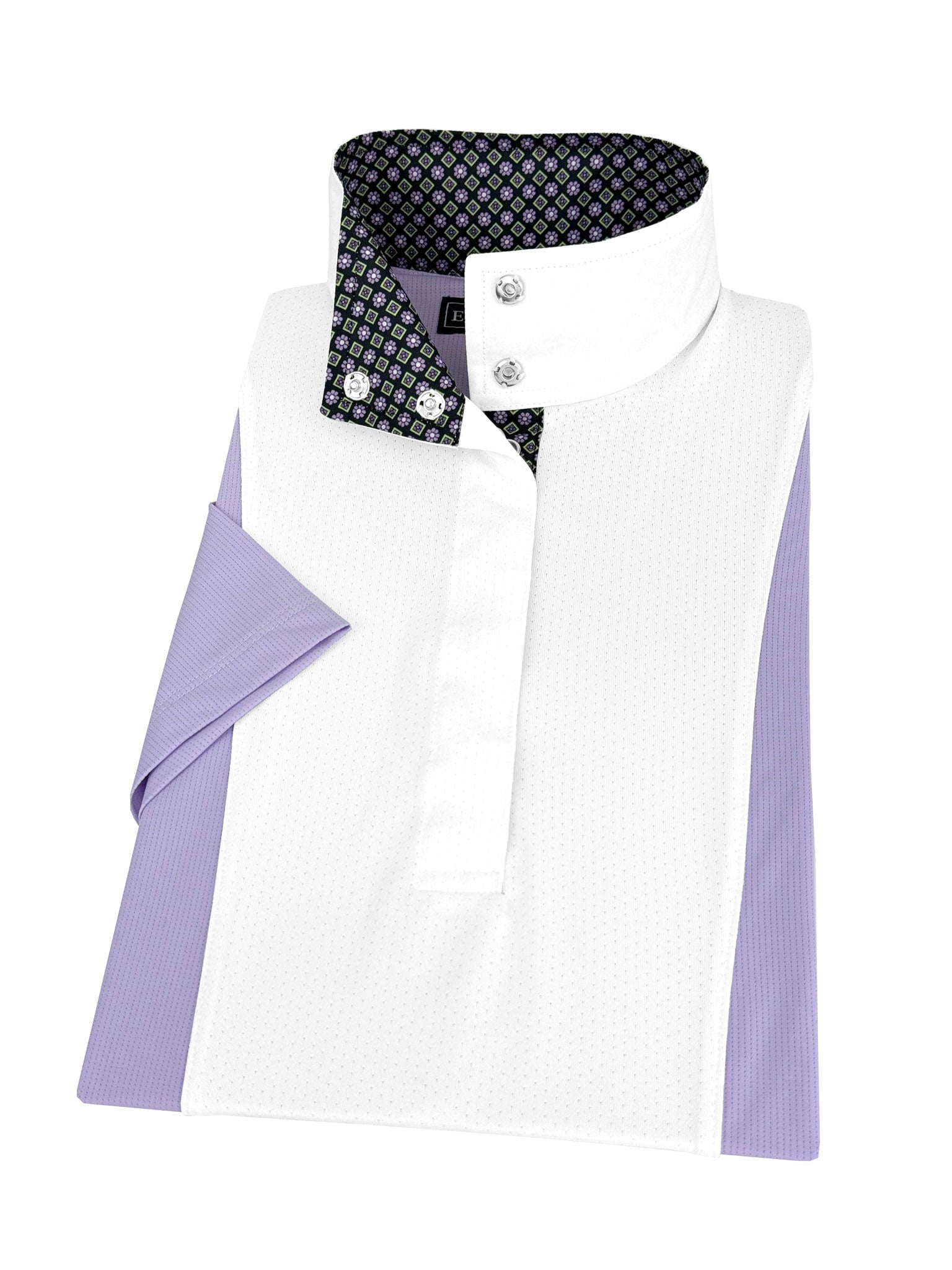 Ladies "Luna II" Lilac Short Sleeve Performance Show Shirt