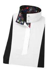 Danny & Ron's Rescue Girls Black "Luna" Performance Short Sleeve Show Shirt