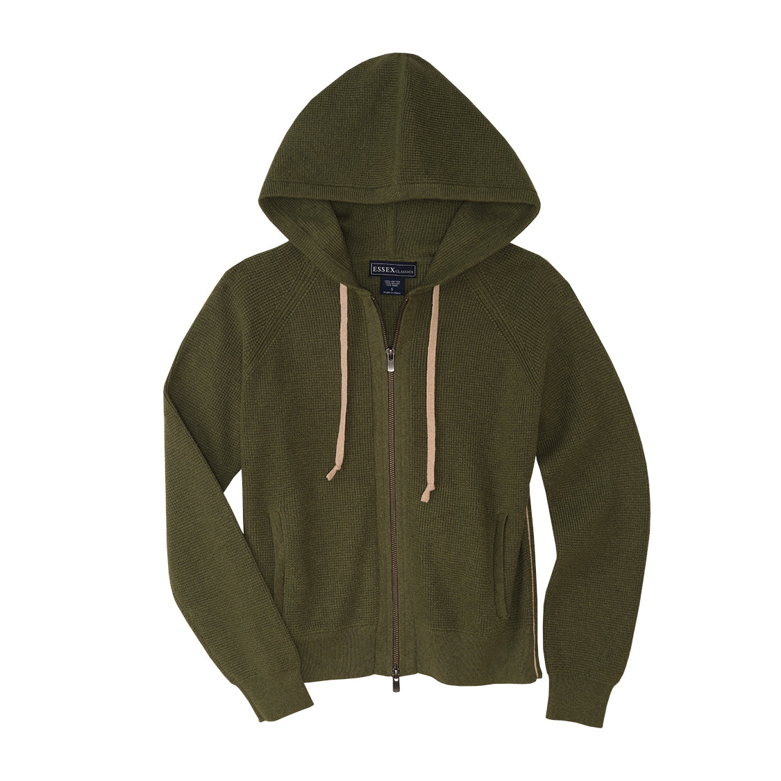 Thyme Zip Hooded “Lexi” Cardigan