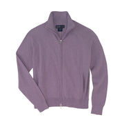 Lavender Mock Neck Allie Cardigan