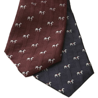Equestrian Silk Necktie