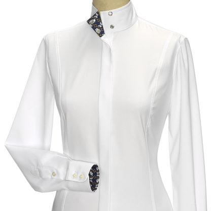 Princess Papillon Ladies Fitted Straight Collar Show Shirt