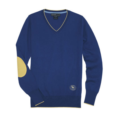 Blue Trey V-Neck Sweater