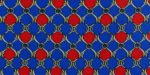Blue and Red Chaine Swatch