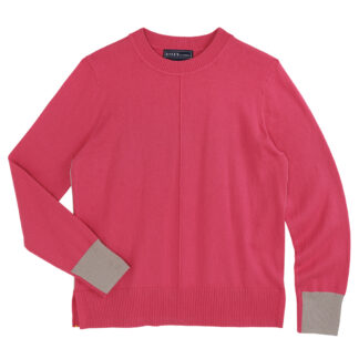 Hot Pink Luca Crewneck Sweater