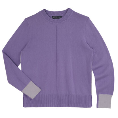 Purple Luca Crewneck Sweater